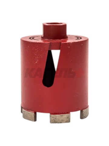 Коронка алмазная для дрелей с микроударом DCH-72MH Micro Hit Laser M16 EKF Professional