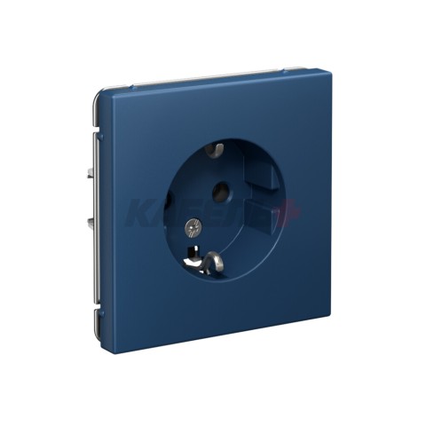 ARTGALLERY РОЗЕТКА с заземлением, 16А, механизм, АКВАМАРИН