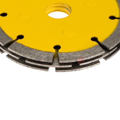 Диск алмазный тройной сегментный 125х22,2мм, сухая резка KRANZ