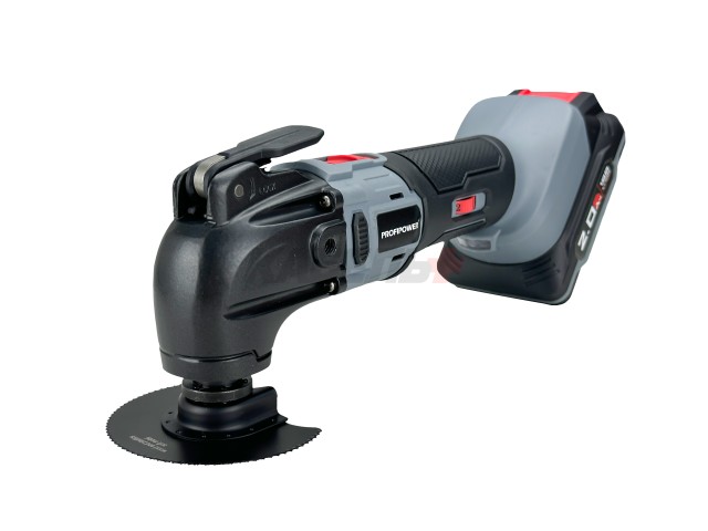 Аккумуляторный реноватор ProfiPower MKDTM-18V (2шт. 2.0Ач, 0-18000кол/мин., 4,0°. насадок 6шт, З/У, коробка) УЛУЧШЕННАЯ СЕРИЯ