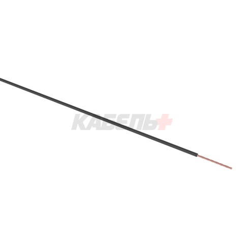 Провод ПГВА 1х0,75мм², черный, бухта 100м REXANT