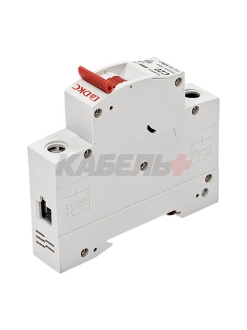 Автоматический выключатель YON max типа MD63N, 6кА, 1 полюс, хар-ка C, 20А DKC