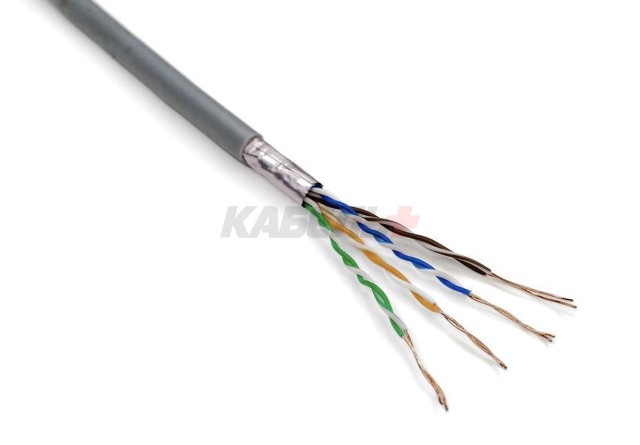 Кабель F/UTP Cat 5e PVC 4х2х0,52