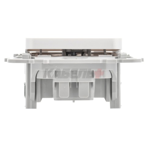 FLITE Выключатель 1-клавишный 10А ВС11-1-0-ФлЖ жемчуг IEK