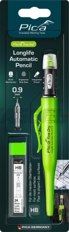 Набор строительный карандаш Fine Dry 7070 и грифели HB