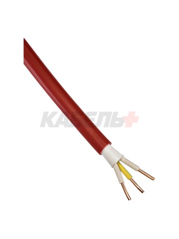 Кабель ВВГнг(А)-LS 3х6 ок(N,PE) - 0,66 красный