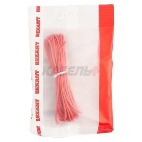 Провод ПГВА 1х0,50мм², красный, бухта 100м REXANT