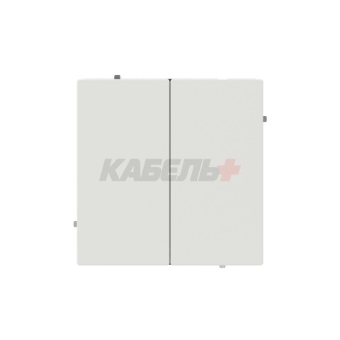 Инвертор двухклавишный, KANT, белый песок DKC