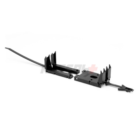 Держатель раздвижной, с хомутом, для крышек шириной 70, 90 и 120 мм (d 15-55 mm) DKC