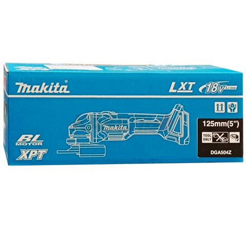 Угловая шлифмашина аккумуляторная DGA504Z MAKITA