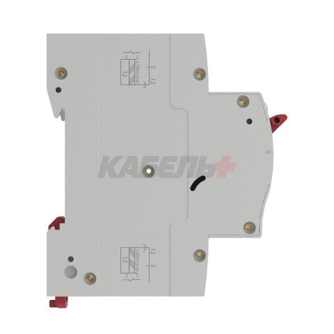 Дифавтомат YON max типа MDR, 1P+N, 10mA, 10A, хар-ка C, 6kA, тип А DKC