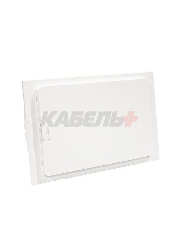Щит скрытой установки 18 мест, винтовые клеммы, (257х426х72), IP-40 // Hager - Golf (Белая дверь)