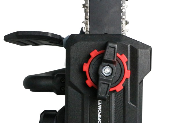 Аккумуляторная бесщеточная цепная пила E0285 PROFIPOWER PL-12 с штангой телескопической (20В,12", Li-ion-2шт, 4.0Ач, 0-5800 об/мин,З/У, в коробке)
