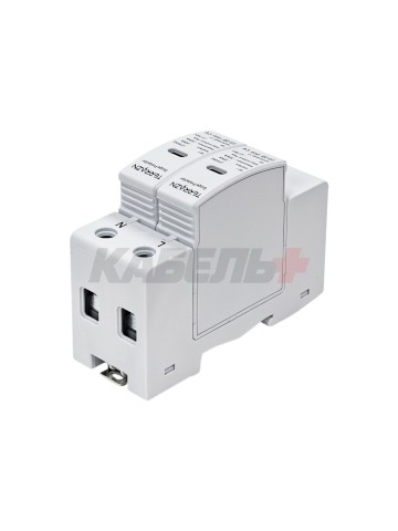 Устройство защиты от импульсных перенапряжений CET-T1T2-AC, 2P, AC275V, 7KA(10/350us), 20-50KA(8/20)us Up<1,5KV