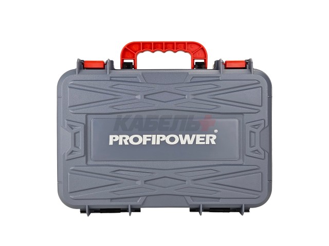 Аккумуляторный угловой гайковерт бесщеточный E0127 ProfiPower CNDTW-18B (Li-ion-2шт, 2.0Ач, 400Нм, З/У, в коробке)