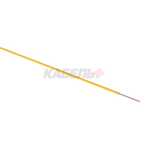 Провод ПГВА 1х2,50мм², желтый, бухта 100м REXANT