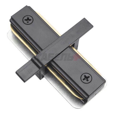 Соединитель G-1-TT-I-IP20-B 1-фазный для встраиваемого шинопровода прямой внутренний черный