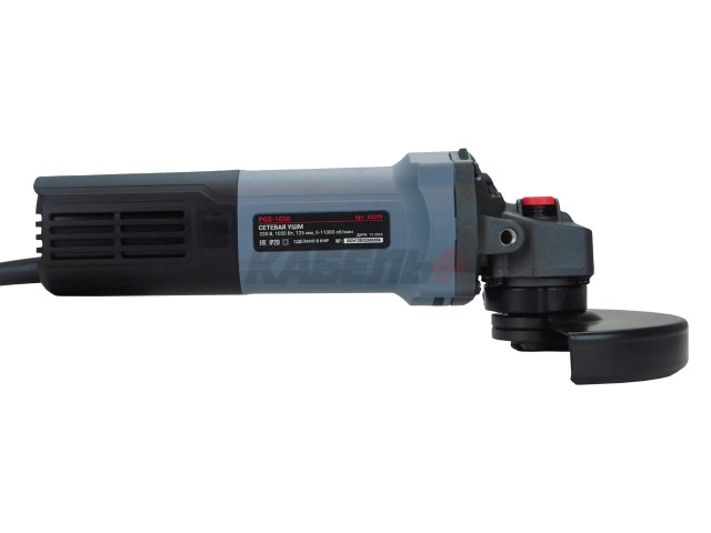 Сетевая УШМ (болгарка) E0259 ProfiPower PGS-1050R (1050Вт, 125мм, 0-11000об/мин, с регулировкой оборотов, в коробке)