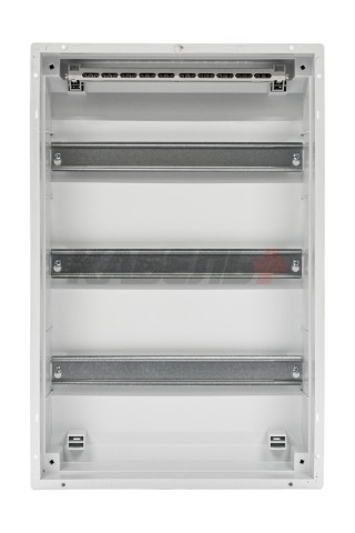 U36A, Щит встраиваемый, 3 ряда, 36+6 мод., прозрач. дверца, IP40