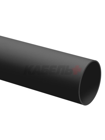Труба гладкая жесткая ПВХ d 16 (2 м) индивид. штрихкод, чёрный TDM