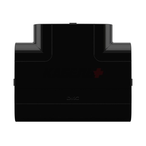 Тройник 110х50 мм, черный DKC