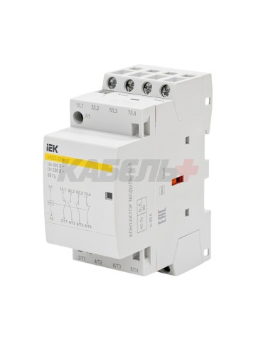 Контактор модульный КМ20-22М AC IEK