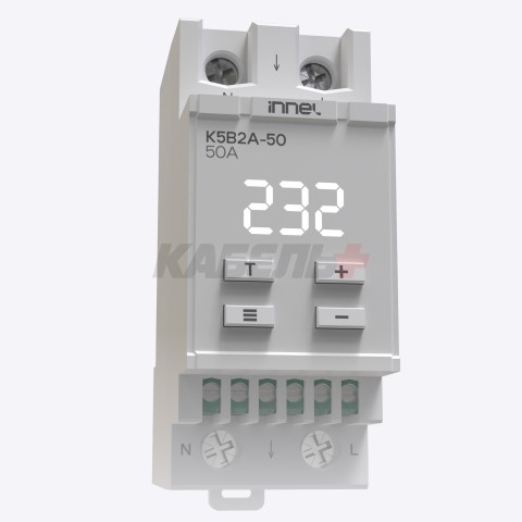 Реле напряжения и тока K5B2A с механически объединенным разрывом L и N 50А