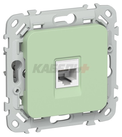 FLITE Розетка компьютерная RJ45 категория 6 UTP РК6-1-0-ФлФ фисташковый IEK