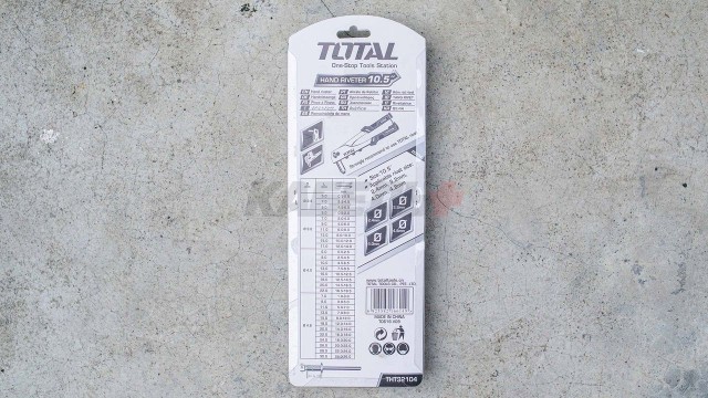 Заклепочник 2,4-4,8 мм TOTAL THT32104