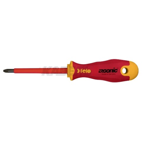 Отвертка диэлектрическая Ergonic  крестовая +/- Z 2X100 41720390