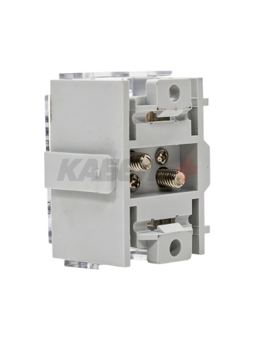 Блок распределительный проходной РБДп-35 125/50А на DIN-рейку (1х35-4х6мм2) IEK