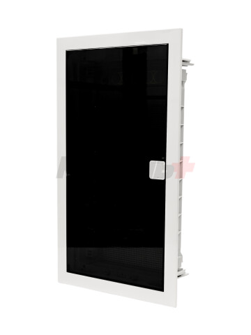 U36FP IT PL, Щит встраиваемый мультимедийный, 3 ряда, прозрач. дверца, IP30