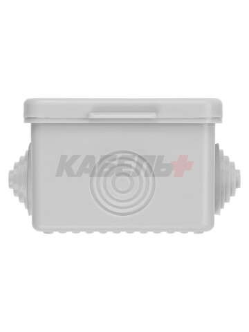 65х65х50мм ОП IP54 коробка распаячная, крышка,4 вх. TDM