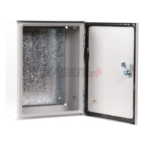 Щит с монтажной панелью ЩМП 04 IP54 (400х300х155) RUCELF.