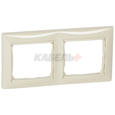 Рамка 2п гор Сл.кость Valena