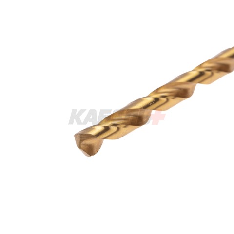 Сверло по металлу, 8мм, Р6М5, ТИТАН, шестигранный хвостовик (1 шт. в упаковке) DIN 338 KRANZ