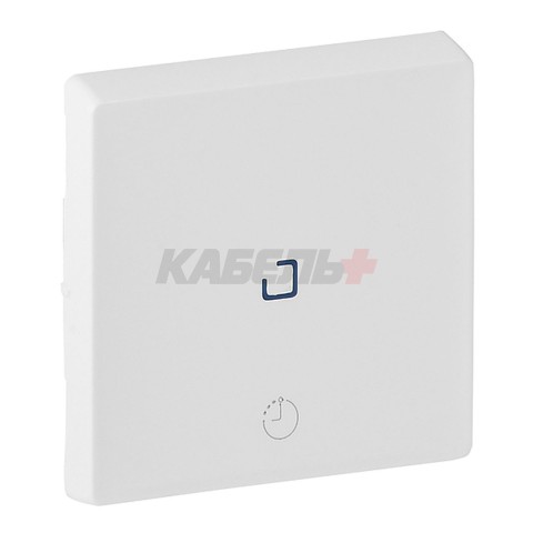 Valena Life - Лицевая панель для выключателя с выдержкой времени 2-канального, белая
