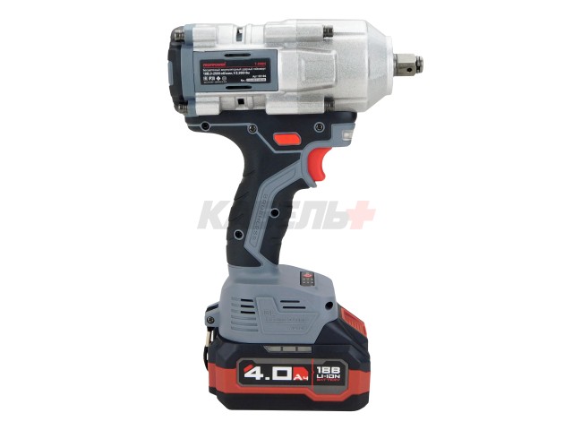 Аккумуляторный бесщеточный НАБОР 2в1 ProfiSet-2С18 (Li-ion-2шт, 4Ач, Адаптер HEX, набор головок, З/У, кейс, E0186, E0087)