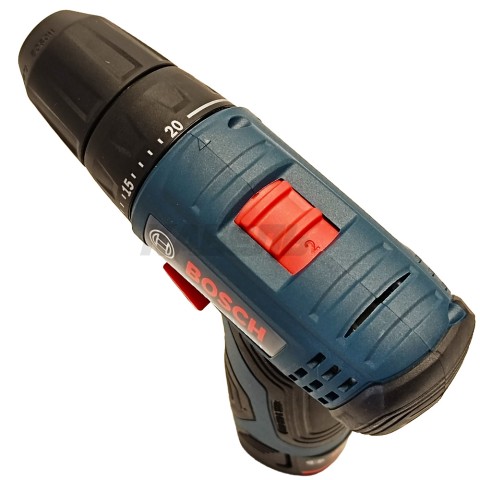 Шуруповерт GSR 120-LI аккумуляторный (30Nm / 2*2.0Ah / Кейс), BOSCH