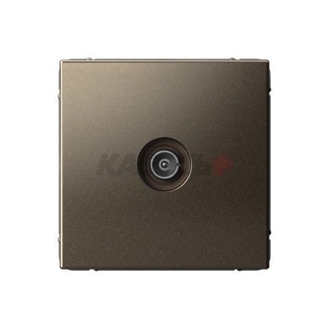 ARTGALLERY TV РОЗЕТКА оконечная 1DB, механизм, МОККО