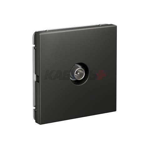 ARTGALLERY TV РОЗЕТКА оконечная 1DB, механизм, БАЗАЛЬТ