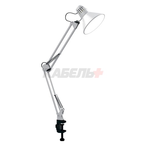 Светильник настольный Gauss модель GTL001 60W 220-240V E27 белый струбцина 1/16