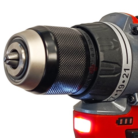 Дрель-шуруповерт аккумуляторная KDJZ1250 (10,8V / 2*2.0Ah / 50Nm / BL / Кейс), DCK
