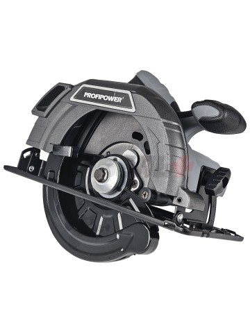 Пила циркулярная E0266 PROFIPOWER ДП-185B (1400Вт, 5500об/мин, диск 185х20мм, пропил 42/60мм, 45°)