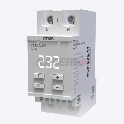 Реле контроля напряжения innel K5B1A-63