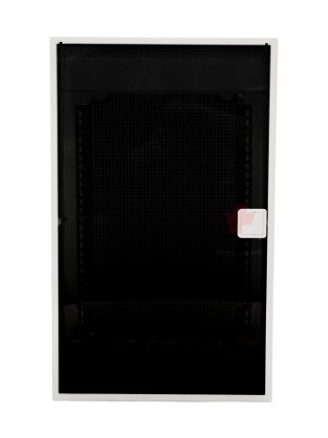 N36-ALFA IT, Щит навесной мультимедийный, 3 ряда, прозрач. дверца, IP40