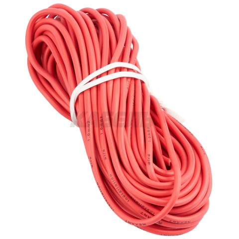 Провод ПГВА 1х1,00мм², красный, бухта 100м REXANT