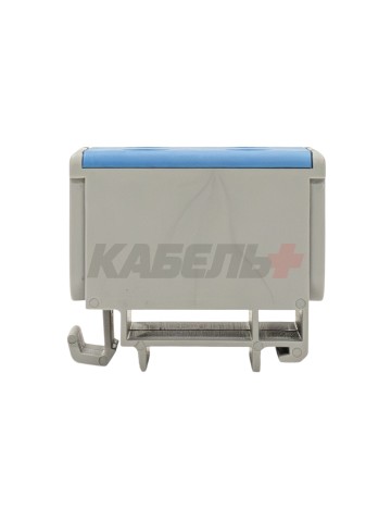 Клемма вводная силовая КВС 6-50 кв.мм. 2-рядная синяя IEK
