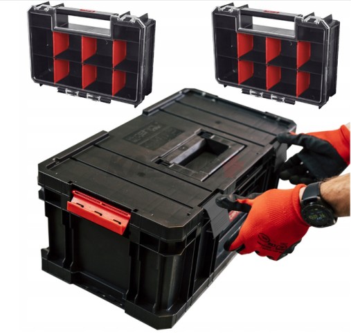 Ящик для инструментов QS TWO Toolbox Plus Vario +2 x QS TWO Organizer Multi