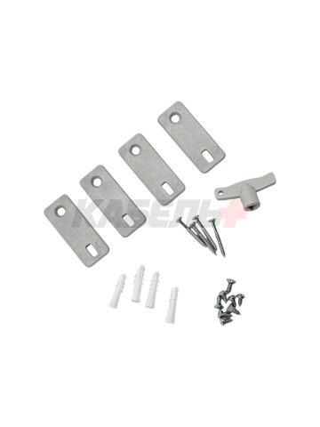 ПАНЕЛЬ ABS С ПЛАСТИКОВОЙ НЕПРОЗРАЧНОЙ КРЫШКОЙ 60X80X26